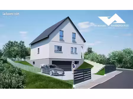 projet de construction d'une maison 100 m² habitables avec terrain à soultz-les-bains (67)