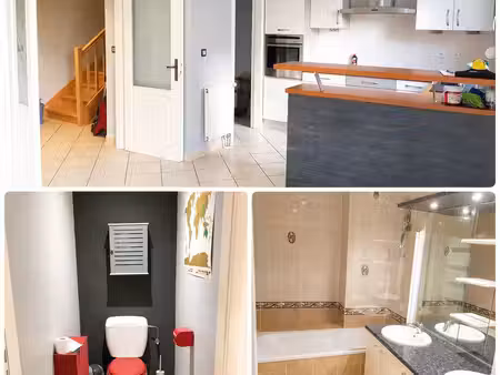 3 pièces duplex de 73 m² avec jardin privatif de 30 m² – garage & parking – sans frais d’a
