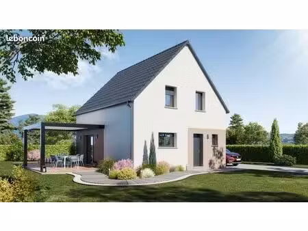 projet de construction d'une maison 103 m² avec terrain à wintzenheim (68)