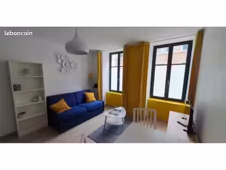 t2 meublé 31 m² – centre-ville de mulhouse