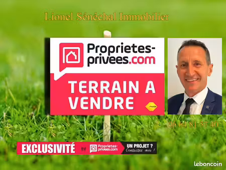 terrain 828 m² yvre l eveque