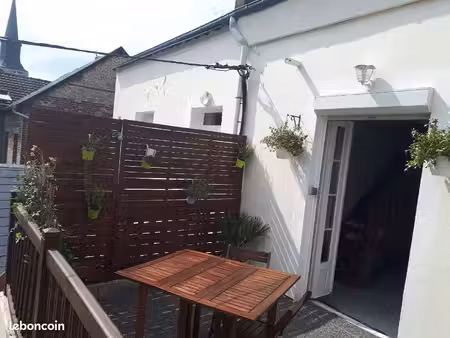 appartement f3 en duplex plein centre de saint romain