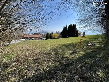 terrain 760 m² pers jussy