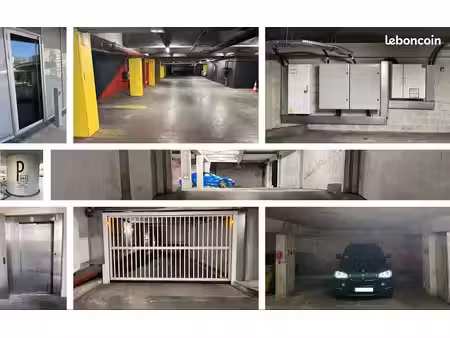 2 places parkings sécurisés boxables prédisposés borne recharge