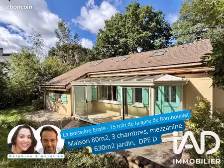 chalet 4 pièces 80 m²