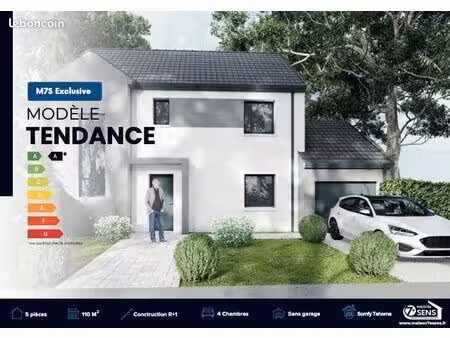 maison 5 pièces 110 m²