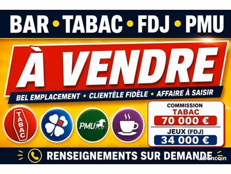 bar tabac fdj pmu