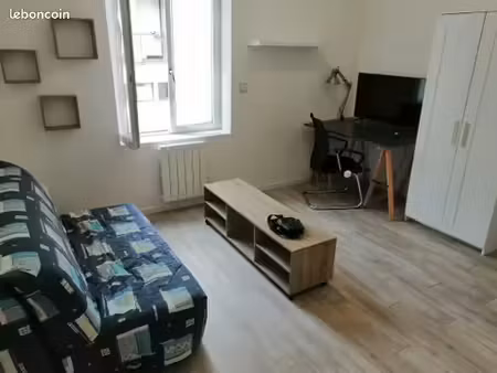studio meublé étudiant - 485 tout compris - 20m² - internet  eau  électricité - amiens - a