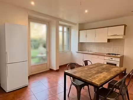 maison meublée 84m² avec cour - melle