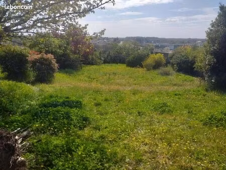 terrain 500 m² niort