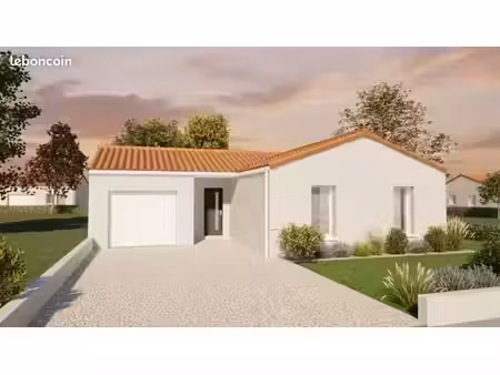 projet de construction d'une maison 70 m² avec terrain à mauleon (79)