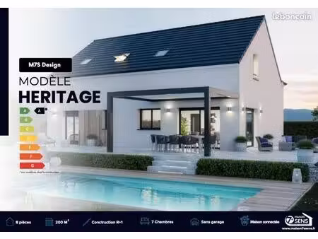 maison 7 pièces 201 m²