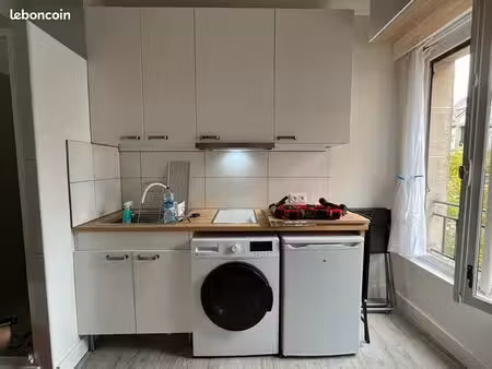 studio meublé refait à neuf au calme | saint-nom-la-bretèche