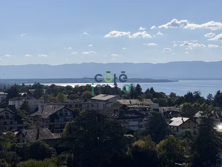 exclusivite thonon t4 avec terrasse  vue lac et 2 garages