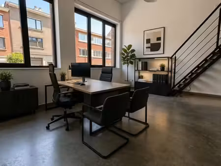 bureau moderne avec mezzanine à anderlecht