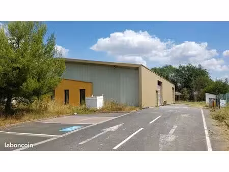 entrepôt  atelier et bureaux de 300m2 sur 1050m2 de terrain dans zone d'activités calme et