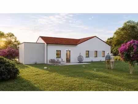 terrain avec maison neuve à vendre