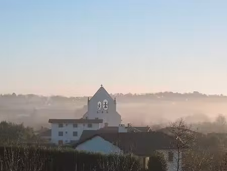 maison d'architecte à ahetze – vue panoramique rhune & 3 couronnes – calme absolu