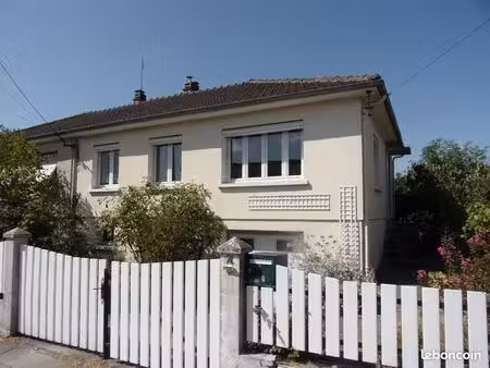 yzeure  sur 415 m²  maison sur sous-sol à rafraichir