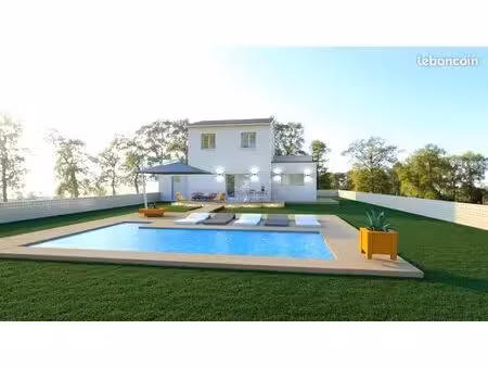 projet de construction d'une maison 120 m² avec terrain à violes (84)