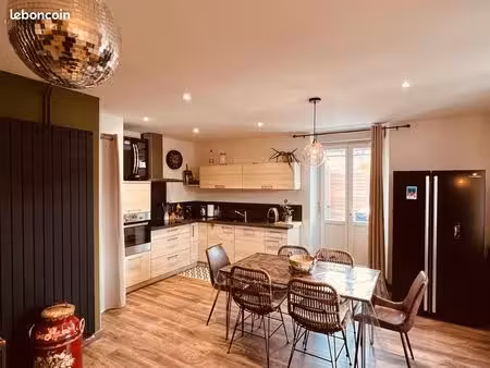 appartement 3 pièces meublé 62m² avec grande terrasse