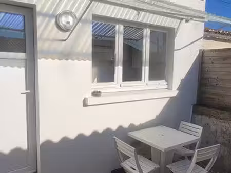 studio 27m² + cour privative sans vis-à-vis – cognac