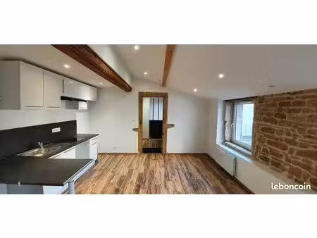 très joli t2 appartement non meublé de 36m2  entièrement refait à neuf