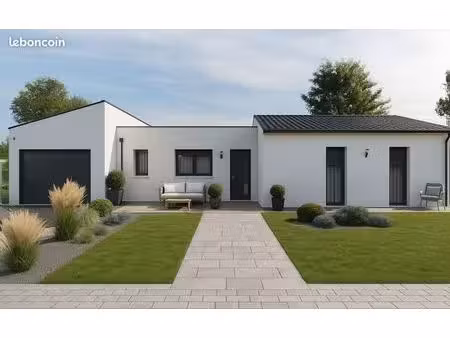 maison de 83.85 m² sur un terrain de 666 m² à bignoux en vienne (86)