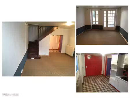 location maison de ville f4 meublée venoix