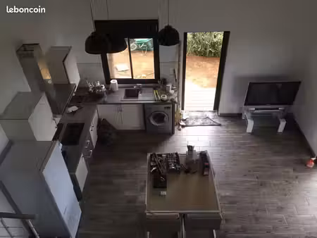 maison f2 55m2 wifi internet entierement meublé avec goût
