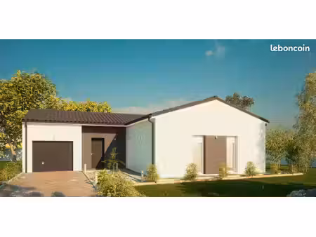 maison de 97.33 m² sur un terrain de 500 m² à montamise en vienne (86)