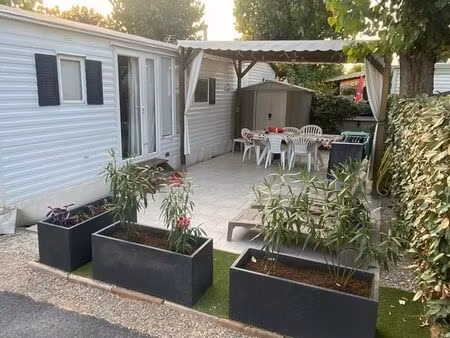 mobil-home + parcelle a europcamping