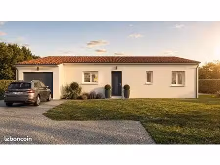 projet de construction d'une maison 83 m² avec terrain à bosmie-l'aiguille (87)