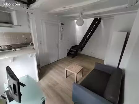 studio avec mezzanine centre ville avenue garibaldi 25 m²