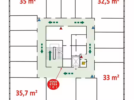 bureaux 473 m² limoges