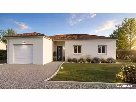 projet de construction d'une maison 90 m² avec terrain à couzeix (87)