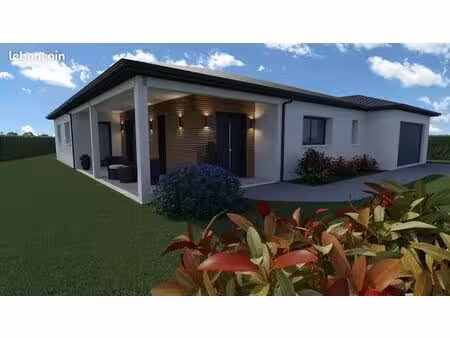 projet de construction d'une maison 113.64 m² avec terrain à saint-junien (87)