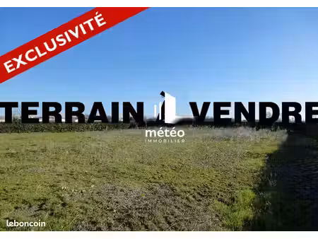 terrain 771 m² longeville sur mer