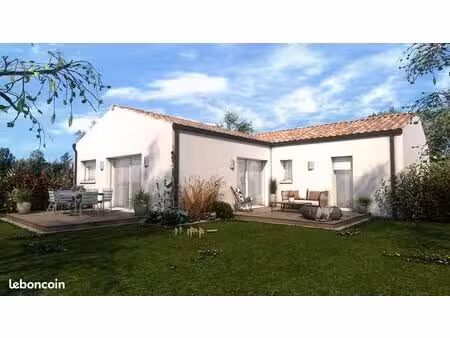 maison 3 chambres sur un terrain de 298 m² à longeville-sur-mer