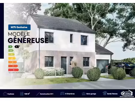 maison 5 pièces 108 m²