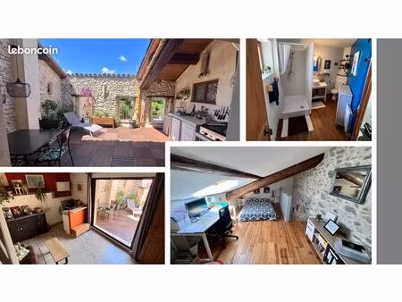 coup de coeur - maison de village rénovée de 180 m2 avec terrasse tropézienne - 7 pièces