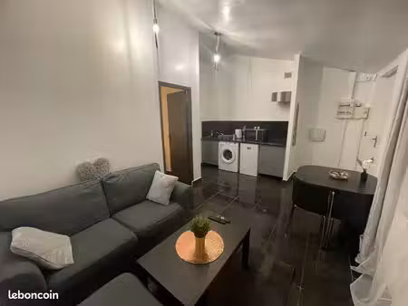 appartement maisonnette entièrement meublé moderne t2 38m2 + parking au calme en zone pavi