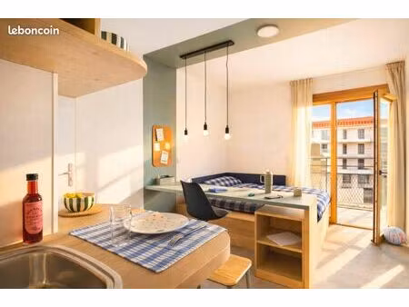 studio 1 pièce 18 m²