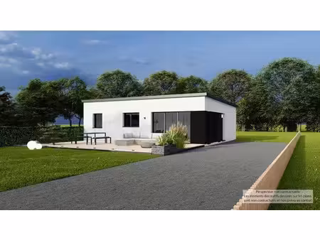 vente maison neuve 4 pièces 76 m² à châtelaudren-plouagat (22170)  213 911 €
