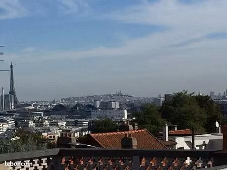 clamart – immeuble de rapport 4 logements – vue exceptionnelle sur paris – 650 000