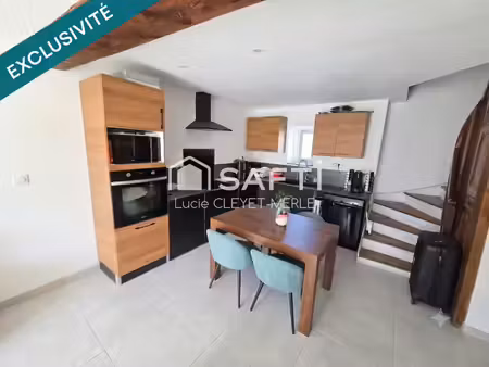maison de village rénovée de 84m²