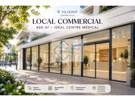 local commercial 400 m²