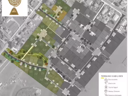 terrain à bâtir de 472 m2 au prix de 56168 à le gua (17)