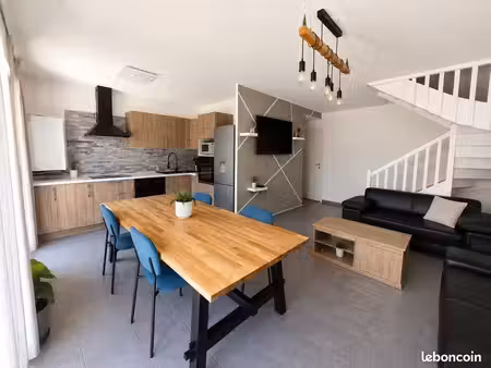 maison/appartement t3 duplex 68m² avec jardin 70m²