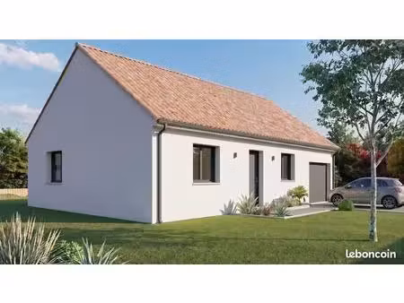 projet de construction d'une maison 75 m² avec terrain à saint-maurice-la-souterraine (23)